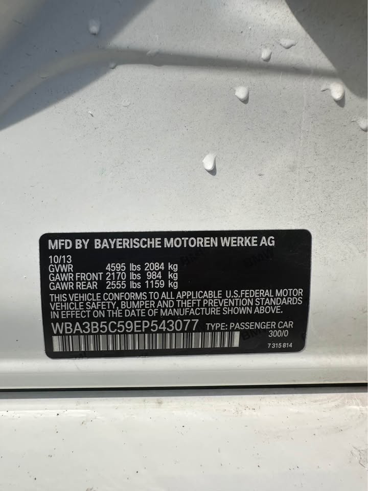 2014 BMW 3 Series · 328i xDrive Sedan 4D